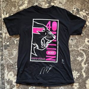 Mr Beast 40 Mill Merch signed